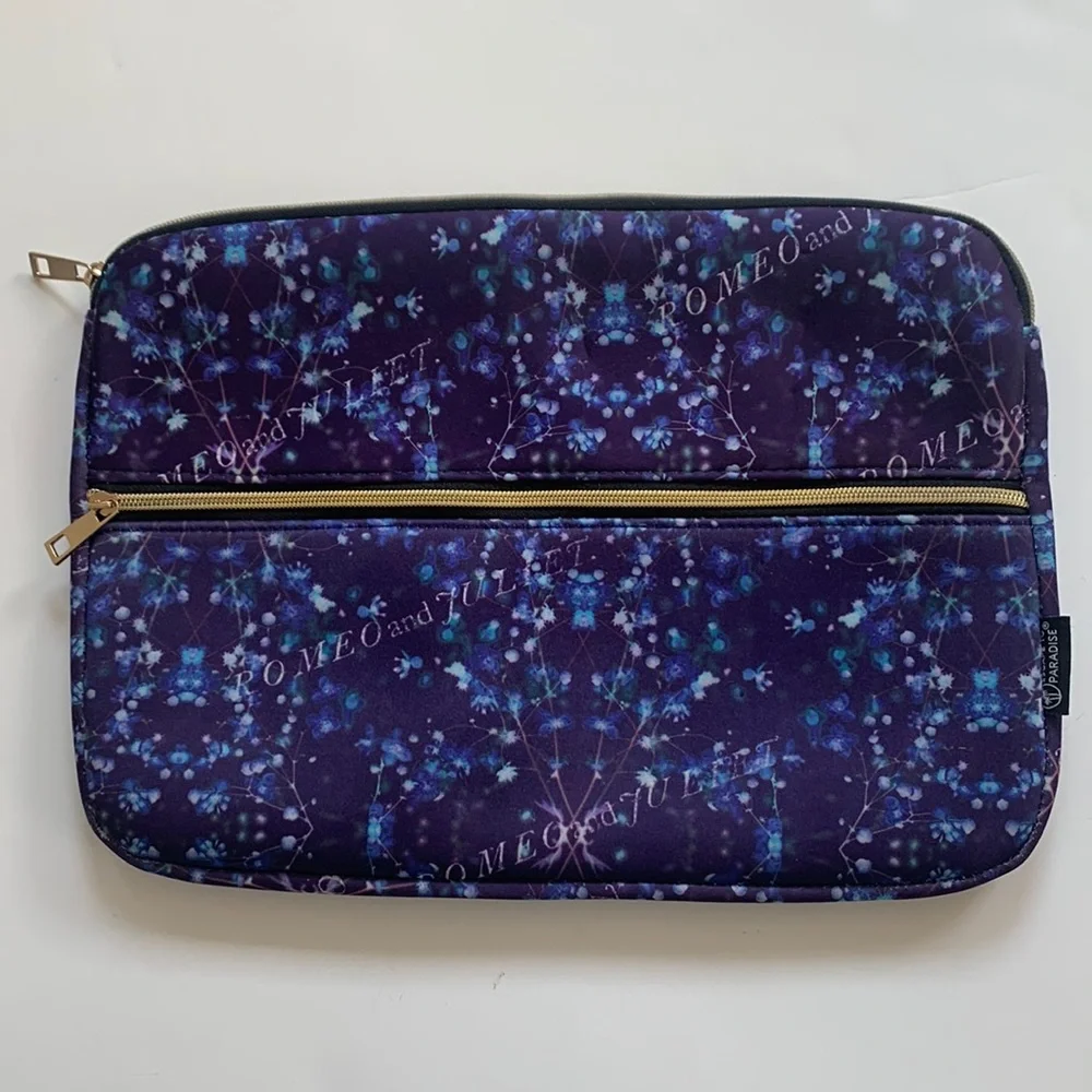 Neoprene Laptop Case Romeo & Juliet Escape to Paradise 14in padded computer bag